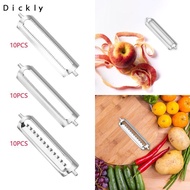 [Dickly] 10 X Replacement Blades, Peeling Blades, 5.6 Cm, Peeler Blades, Replacement Blades for Pota