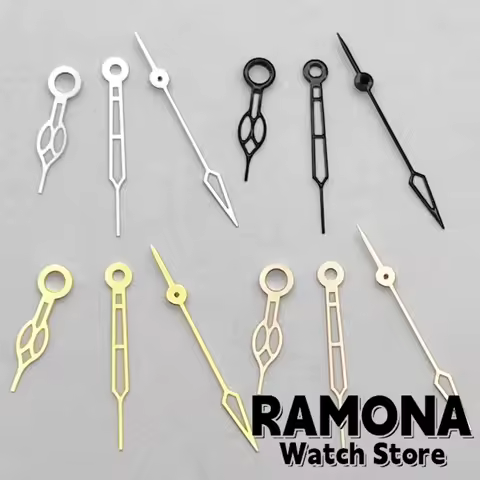 Ramona NH35 Watch Hands Green Luminous Silver/Black/Gold/RoseGold Fit NH35 NH36 Automatic Movement W
