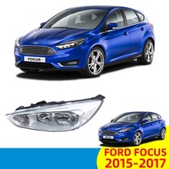 For Ford Focus MK3.5 2015-2017 ไฟหน้าสำหรับ ไฟหน้า โคมไฟหน้า ไฟหน้า​โปรเจค​เตอร์​ โคมไฟหรถยนต์ เลนส์