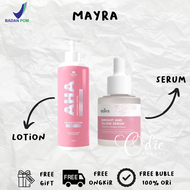 Mayra Serum Mayra Lotion Mayra Bright and Glow Vit C Face Serum Pencerah Bekas Jerawat