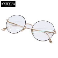DITA 【成色極佳】DTX506-52-03 BELIEVER BLK-GLD 圓形眼鏡框 52□20-145【二手】