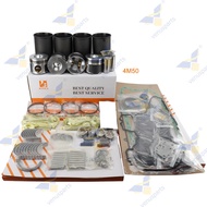 4M50 4M50T Overhaul Rebuild Kit For Mitsubishi Piston Rings Cylinder Liner Full Gasket Set Engine Pa