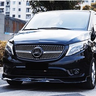 Car Front Bumper Lip Chin Spoiler Splitter Diffuser Bodykit For Mercedes-Benz Vito W447 V260 200 220