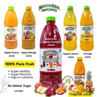 BEETROOT APPLE CARROT JUICE -MOUNTAIN FRESH - Sedap 100% Natural, ORANGE JUICE, APPLE LEMON, GUAVA