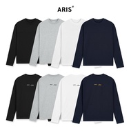 Soft 2-Way Cotton Loose Long-Sleeve T-Shirt AD04 Baju T Shirt Lelaki Baju Lelaki T Shirt