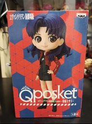 全新Bandai Banpresto Qposket 新世紀福音戰士Evangelion 葛城美里