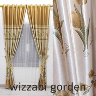 Gorden ruang tamu model terbaru lengkap pintu dan jendela bahan blackout imfort mewah tebal bagus