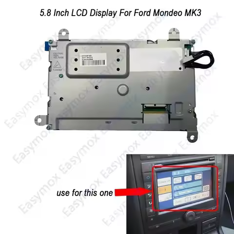 5.8" TFT LCD Display TJ058NA01AA LTL582T-9161-2 for Ford Mondeo MK3 2007-2013 DVD Navigation Audio S