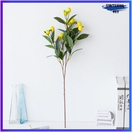[SWTDRM]A Bunch Artificial Lemon Branch with Green Leaves Artificial Fruit Lemon Tree