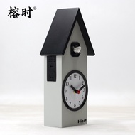 Cuckooclock Cuckooclock Cuckooclock Cuckoo Clock Hourly Timekeeping Bird Wall Clock Nordic Simple Cu