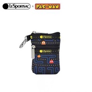 Lesportsac x PAC-MAN 食鬼 公仔 圖案 便攜 多用途 雙層拉鍊 2-Zip Bag 收納袋 散紙包 零錢包 卡包 小掛袋 手拎包 隨身包（需訂購）