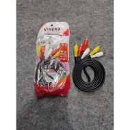 Cable 6 RCA 1.5M Cable 3 to 3 RCA 1.5M