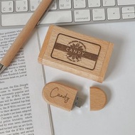 客製化高速3.0木製隨身碟 寶寶攝影usb 口袋相簿 禮物