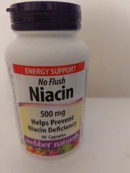 WEBBER NATURALS - Niacin (90 Capsules )
