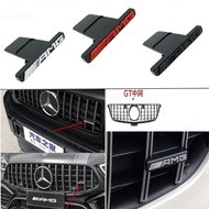 ABS Car Front Grill Grille Badge Emblem Sticker For Mercedes Benz AMG Logo W212 W213 W202 W211 W176 