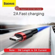 Type-c Baseus Cafule Cable For Type-C 2A 2M Original Type-C Data Cable