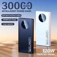 100％ Original powerbank 30000mAh 20W Super Fast Charging Power Bank QC 3.0Type-C Input USB