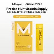 Mildgent Multivitamin Lemon-Flavored Drink Well Being 10ml x 10 Packs