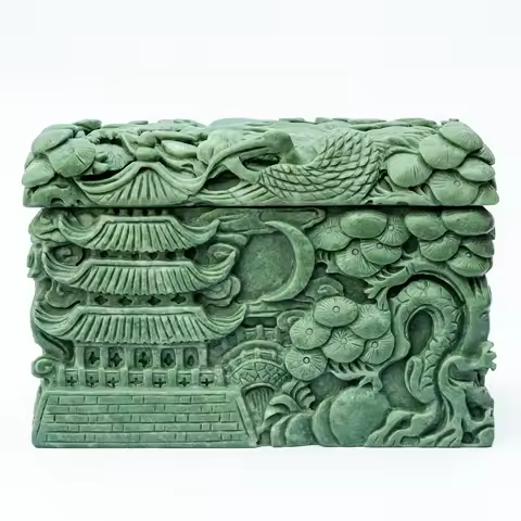 Aluminum pet marble with elegant appearance urn