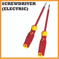 [TAHAN] Screwdriver with Magnetic & Electric 1000V 4“x5mm(+)(-) / Screw Driver / Soft Grip Phillips 