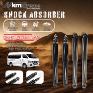 NKMXtreme Heavy Duty Gas Absorber Nissan Urvan E26 NV350 Front Rear Full Set, Made in Thailand