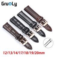 For DW Watch Strap Women Genuine Leather Watch Band 12mm 13mm 14mm 17mm 18mm 19mm 20mm Quick Release