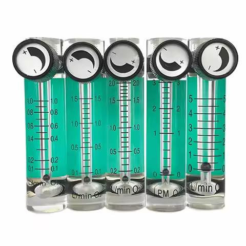 Air Oxygen Gas Flow Meter Flowmeter Caudalimetro Counter Flow Indicator O2 Oxigen Gas Meter Flow Dev