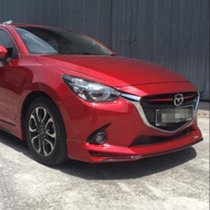 MAZDA 2 2016 d68 skirt DRIVE68 pu BODYKIT for hatchback