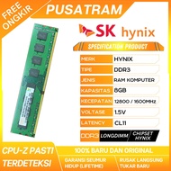 Ram HYNIX DDR3 8GB 1600mhz PC12800 RAM PC LONGDIMM ORIGINAL DDR3 8GB