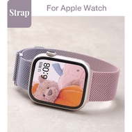 Ladies Round Tail Milan Magnetic Stainless Steel Waterproof Gradient Strap Suitable for Apple Watch 
