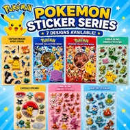 [DA0606] Pokemon Sticker Collection & Decorative Sticker Series | Epoxy Sticker | Emboss Sticker | W