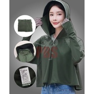 UPF50+ Protection Hoodie Jacket / Anti-UV Jacket / Anti-UV Sports Hoodie