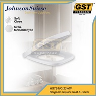 Johnson Suisse Bergamo Square (WBTS800123WW)Toilet Seat Cover Toilet Bowl Cover Toilet Bowl Seat Cov