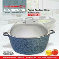 Stoneware Lace Pot 40cm