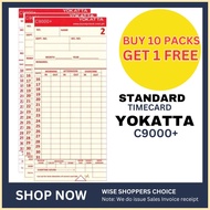 ۞ ❡ ▧ [BUY 10 GET 1] DTR CARD Yokatta Standard Time Card for Bundy Clock DTR Bundy Clock Time Card