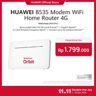 Telkomsel Orbit Pro H1 Modem WiFi 4G High Speed Bonus Data