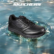 Skechers Men Work Nampa Slip Resistant Work Shoes - 77156-BLK Memory Foam