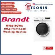 Climate Voucher Eligible* Brandt WFBS14QWA 10Kg Front Load Washing Machine