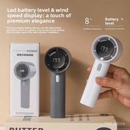 [High Digital] OLED Display Handheld USB-C 5000mAh 3-Speed Silent Fan