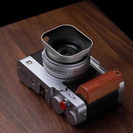 No. Song for Fuji XF23mm F2.8 R WR Lens Square Metal Hood Does Not Affect UV Mirror with Cover XE5 S