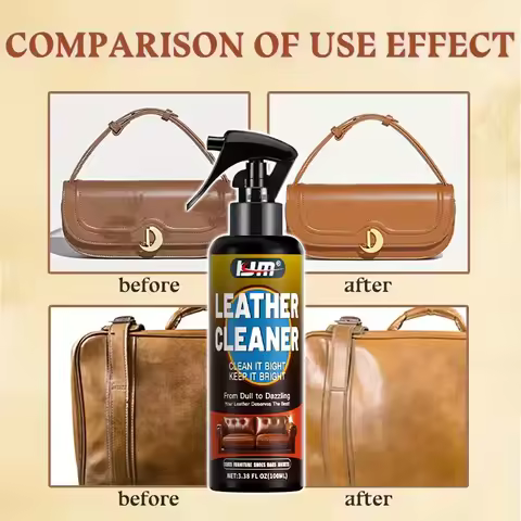 KJM Leather Care Cream - Restores and nourishes sofas, bags, shoes and car interiors. Its gentle for