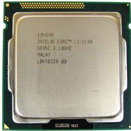 Intel i3-2100 雙核心 Processor LGA 1155 CPU 處理器 2-CORE  3.10 GHz