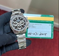 888行貨 Rolex 116520 黑面Daytona