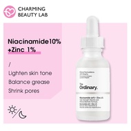 The Ordinary Niacinamide 10% + Zinc 1% 30ml charming beauty lab
