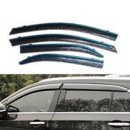 4pcs Window Visors Rain Guards Deflectors for Lexus LX470 LX570 2003-2006 Sun Shade Vent Shades Exte