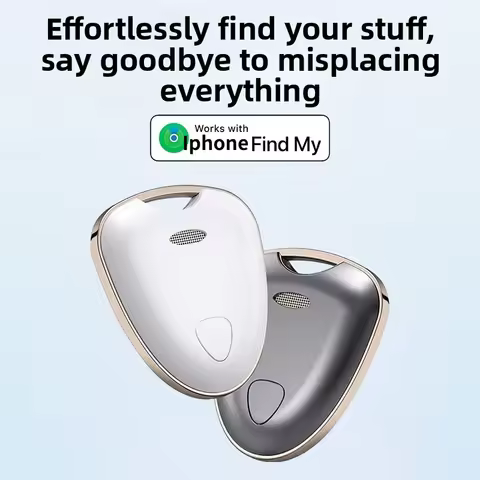 CD Smart Mini Air Tag Tracker GPS Keychain Locator Finder Tracking Device Luggage Key Smart Tag Work