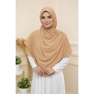 Khaireen Twist Tudung Sarung Twist Tudung Labuh Berdagu Manik