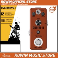 Rowin Pedal OverDrive Tube Screaming TS AMP Simulator Plump Classic Powerful Crunch Effects Odrive I