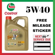 3421384 Castrol EDGE 5W40 Fully Synthetic Engine Oil (1 Litre)