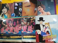 周慧敏'94美的化身演唱會KARAOKE /鄭秀文 捨不捨得MTV 卡拉OK全集/鄭秀文97演唱會/絕代雙驕 劉德華/美少女戰士 樂園的戀愛  鐳射影碟 大碟 LD